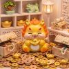 ฟิกเกอร์ มังกรน้อยปีมะโรง ถือก้อนทอง โมเดล นักษัตร เสริมบารมี เรียกทรัพย์ Art Toy ของเล่น