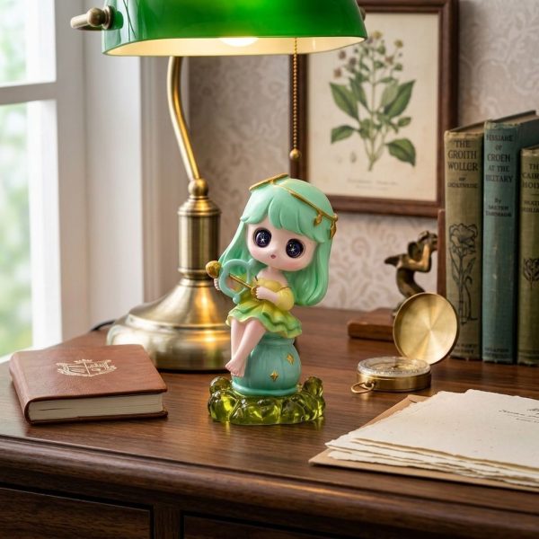Art Toy โมเดลฟิกเกอร์ เจ้าหญิงแห่งดวงดาว ราศีธนู เสริมดวงชะตา การเงินการงานโชคลาภ ฐานคริสตัล ของขวัญ