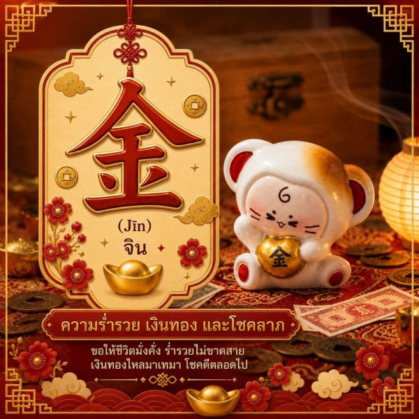 ฟิกเกอร์ ลิงกอดเงินกอดทอง ถือทอง ร่ำรวย นักษัตร ปีวอก ตกแต่งโต๊ะ เสริมโชค Art toy ของเล่น Mooniverse