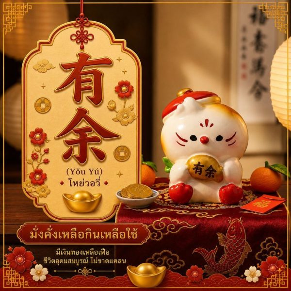 ฟิกเกอร์ ไก่มีเหลือ ถือทอง ร่ำรวย นักษัตร ปีระกา ตกแต่งโต๊ะ เสริมโชคลาภ Art toy ของเล่น Mooniverse