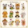 ( Collection ) ฟิกเกอร์ 12 นักษัตร หนูน้อยนำโชค โมเดล ของขวัญ เรียกทรัพย์เข้าบ้าน ของเล่น Art toy