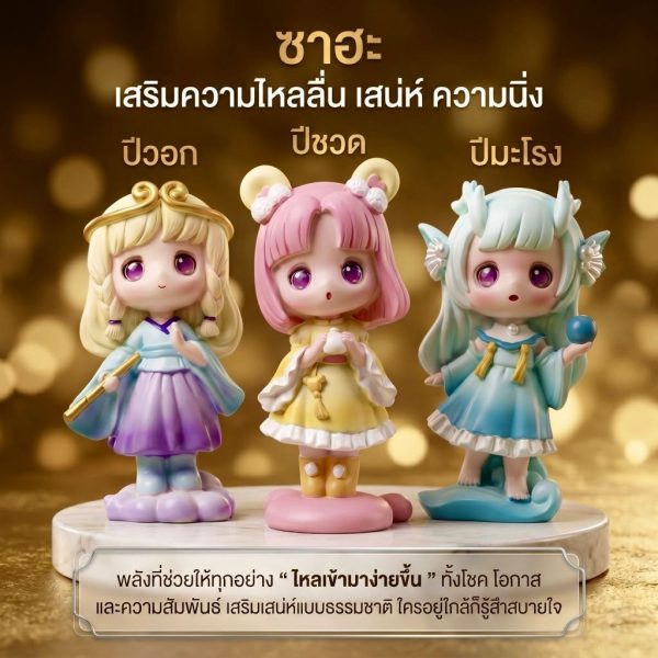 โมเดลฟิกเกอร์ เสริมมงคล เทพธิดา 12นักษัตร ( ปีฉลู ) โชคลาภ เสริมเงินทอง ของขวัญวันเกิด ของสะสม