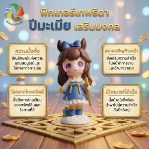 โมเดลฟิกเกอร์ เสริมมงคล เทพธิดา 12นักษัตร ( ปีมเมีย ) โชคลาภ เสริมเงินทอง ของขวัญวันเกิด ของสะสม
