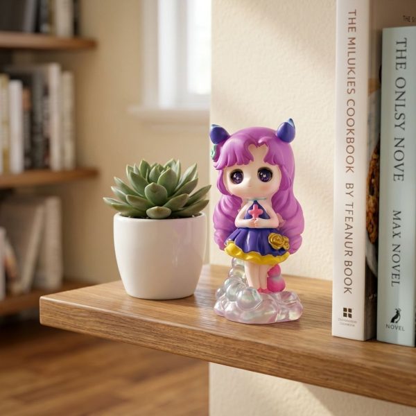 Art Toy โมเดลฟิกเกอร์ เจ้าหญิงแห่งดวงดาว ราศีพิจิก เสริมดวงชะตา การเงินการงานโชคลาภ คริสตัล ของขวัญ
