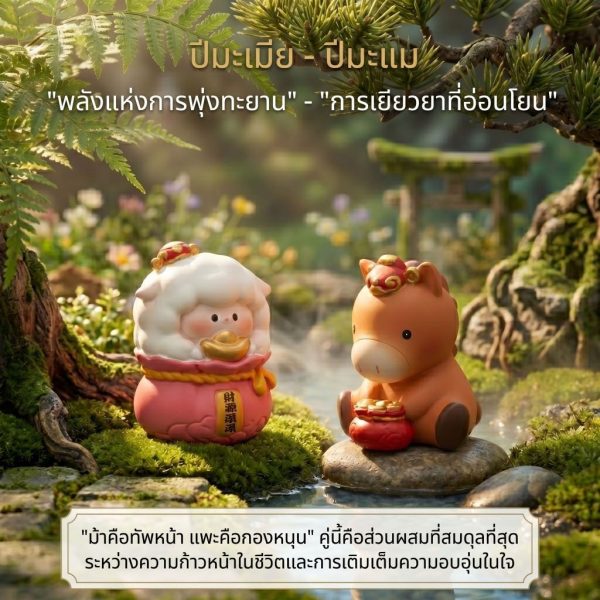 ฟิกเกอร์เหล่าทวยเทพน้อย 12 นักษัตรมงคล : พรจากสรวงสวรรค์ "ปีมะเมีย" โมเดลฟิกเกอร์เสริมมงคล เสริมความโชคดี ของสะสมสายมู